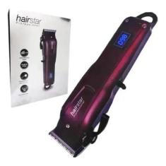 Máquina De Corte Hairstar Km-209 Capa De Corte Para Barbeiro