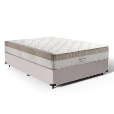 Cama Box com Colchão de Molas Ensacadas Pillow In Anjos Premium Dream Casal 138cm