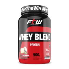 WHEY BLEND PROTEIN - 900G  BAUNILHA - FTW Fitoway 