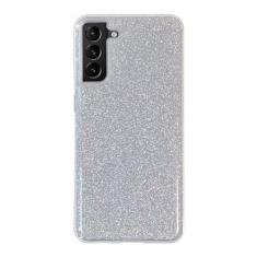 Capa glitter premium para samsung galaxy s21 ultra s23 s22 s20 fe s10 e s9 plus a51 a71 a52 a72 a50 a70 a21s a40 a53 capa de telefone, prata, para a40