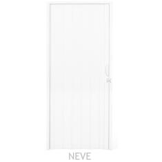 Porta Sanfonada PVC Plastilit 0,60X2,10m Branco Neve