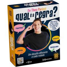 Jogo De tabuleiro QUAL E A REGRA Theo Parizzi Grow