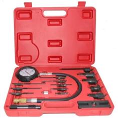Medidor De Compressão De Cilindro Diesel Com 17 Peças - DM FERRAMENTAS