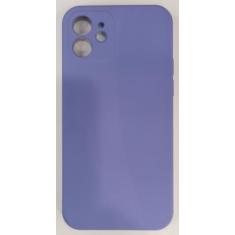 Capa Capinha para iphone 12 tela 6.1 Silicone Aveludada Premium - sem,
