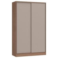 Guarda Roupa Modulado Requinte com 2 Portas de Correr - Macadâmia/Duna