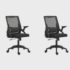 Kit 2 Cadeiras para Escritório Diretor com Relax Office V3001