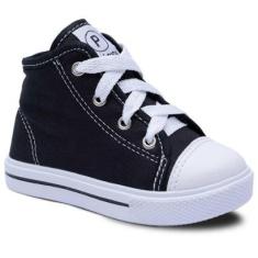 Tenis Infantil Casual Cano Alto Menina Menino Star 11.49i-Feminino