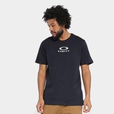 Camiseta Oakley Bark New Tee Masculina-Masculino