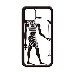 Anúbis Totem Fresco do Egito Antigo para iPhone 11 Pro Max Capa para Apple Mobile