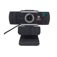 Webcam 1080P Foco Manual KE-WBM1080P, Kross Elegance, Preto