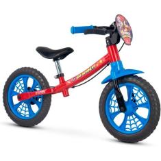 Passo a Passo Infantil Nathor Bicicleta Balance Bike - Spider Man