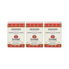 Sabonete Granado 90G Glicerina Gengibre-Kit C/3Un