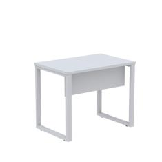 Mesa para Escritório Industrial 90cm Pe25 Cinza