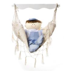 Rede Boneco Quarto Bebê Infantil Menina Menino - Potinho de mel, Madei