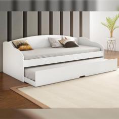 Bicama Solteiro Funny Iii - Conquista Móveis, Branco, 2 Lugares