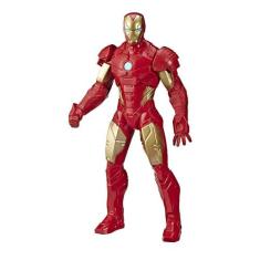 Boneco Olympus Homem de Ferro Hasbro, Vermelho e Amarelo, Marvel