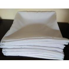 5 Capas De Almofadas 40x40 Para Sublimação Branca - Confecções Elba