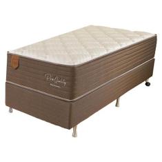 Cama Box Solteiro (Box + Colchão) 88x188x69 Pro Quality Prorelax Molas