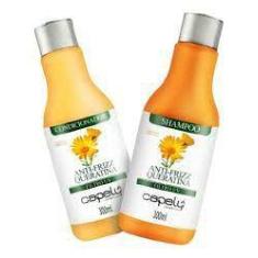 Kit Shampoo E Condicionador Anti Frizz E Queratina Capely