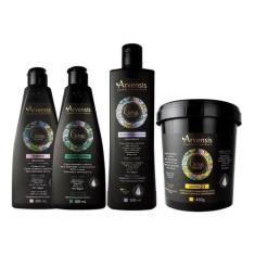 Kit Arvensis Cachos Sh. + Cond. + Ativador Ond. + Masc. 2X1