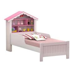 Cama de Princesa Solteiro com Colchão - CASA H