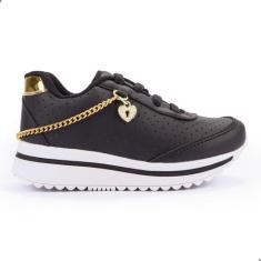 Tenis Infantil Feminino Sneakers com Solado Tendência Exclusiva - Club