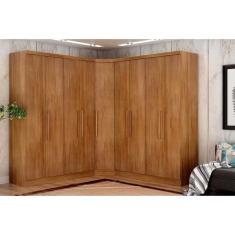 Quarto Modulado Rizon 3 Peças (2 Guarda Roupas + 1 Closet) QC210 Freij