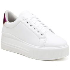 Tênis Casual Feminino Flatform Cano Baixo Conforto Dia a Dia-Feminino