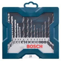Jogo De Brocas Bosch Mini X-Line - 15 Peças