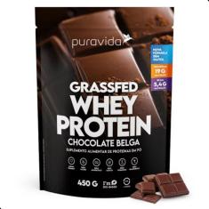 Whey Protein Grassfed Natural 450G Pura Vida