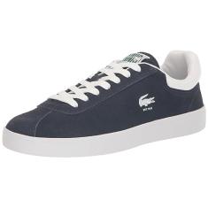Lacoste Tênis masculino Baseshot 223 1 SMA, Nvy/Wht, 43
