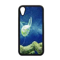 Capa para iPhone XR com imagem da natureza de água-viva do oceano para proteção de telefone Apple
