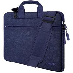 Bolsa de ombro para laptop 13 13,3 14 polegadas compatível com MacBook Pro 14 2025-2021 M4/M3/M2/M1, Mac Air/pro 13-13,3 polegadas e notebooks 13-14 mais populares, pasta resistente a derramamentos,