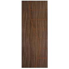 Kit com 3 Folhas de Porta Madeira Decorada 210x60cm Espessura 3,5cm Cantareira Mgm Carvalho Quebec