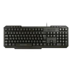 Teclado Multi TC206 Slim USB C/ Fio 1,3m - Preto - Multilaser
