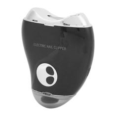 Cortador de Unhas Elétrico, Design Curvo, 3 Velocidades, Caixa de Armazenamento Extra Grande para Lascas de Unhas, Escova de Limpeza, Uso Familiar para Crianças Idosas Adultas