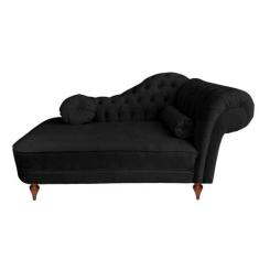 Recamier Divã Chaise Sofá Decorativo 1,6m Roma Sala de Estar - Mance D