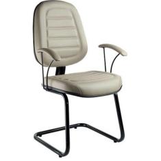 Cadeira Executiva com Braços Linha Office Siena Cinza - Design Office