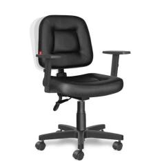 Cadeira de Escritório Executiva Ergonômica Siena Preta Cb 1448 Cadeira