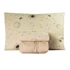 Jogo De Lençol Solteiro Essencialle 150 Fios 3 Peças - Sol E Lua