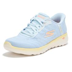 Skechers Tênis feminino Go Walk Joy Juneau Hands Free Slip-ins, Azul claro, 43