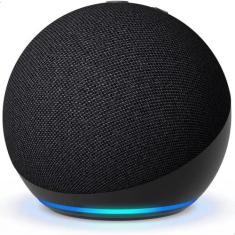 Echo Dot com Alexa 5ª Geração  Smart Speaker com Som Potente  Original