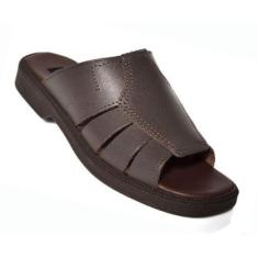 Chinelo Itapuã Masculina Couro Legítimo 1501-Masculino