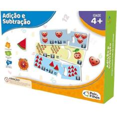 Jogo Pedagógico Adição e Subtração - Pais e Filhos - PAIS E FILHOS (GA