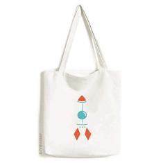 Bolsa de lona com estampa de monstro alienígena do universo para compras, bolsa casual