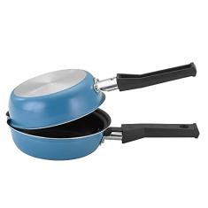 Frigideira Dupla Hamburgueira com Revestimento Antiaderente 14cm