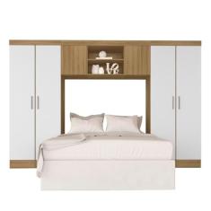 Guarda Roupa Casal Modulado Rubia Boreal/branco - Móveis Arapongas Boreal/branco