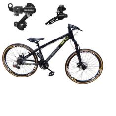 Bicicleta Vikingx Aro 26 Tuff 30 Aluminio 24v Trocadores / Cambio Shim