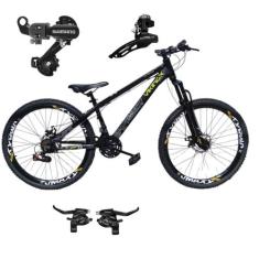 Bicicleta Vikingx Aro 26 Tuff 30 Aluminio 24v Trocadores / Cambio Shim
