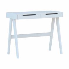 Escrivaninha 2 Gavetas Bella Branco